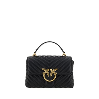 Bolso PINKO de cuero de ternera negro Bos Taurus