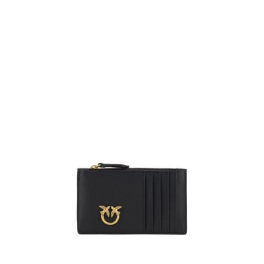 Cartera PINKO de piel de ternera negra Bos Taurus