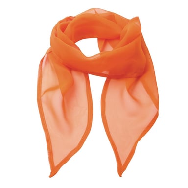 Premier Womens/Ladies Chiffon Scarf (Terracotta)