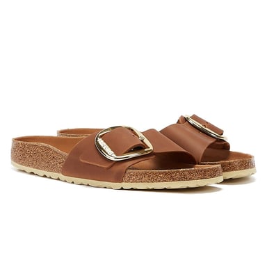 Zapatillas Birkenstock Madrid Hebilla Grande Cognac