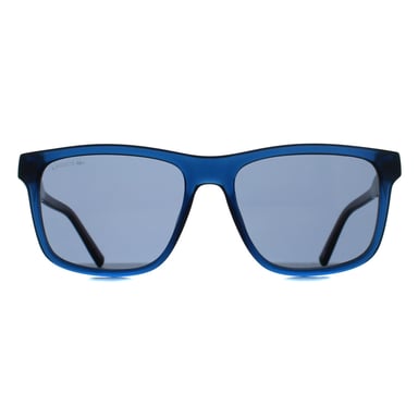 Gafas de sol Lacoste L6025S 410 azul gris azul transparente