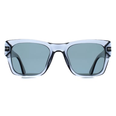 Persol PO3384S 12273R transparente océano azul oscuro gafas de sol polarizadas