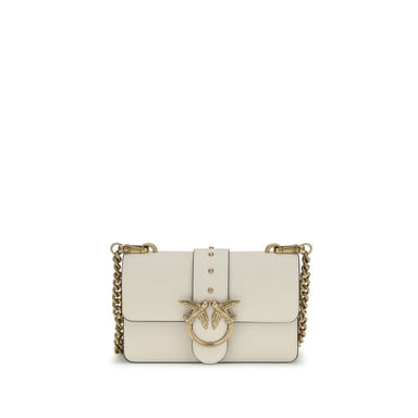 Bolso de hombro PINKO de piel de ternera beige Bos Taurus