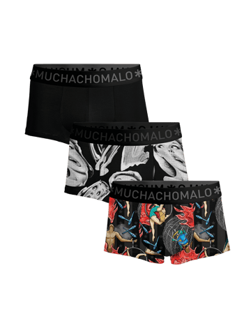 Muchachomalo Bóxers para Hombre - Pack de 3 - Ropa Interior para Hombres