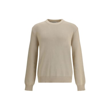 Sudadera de algodón beige Golden Goose
