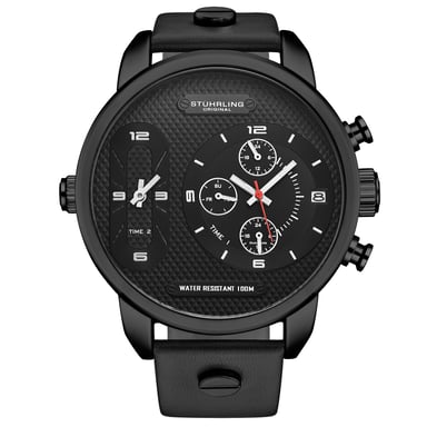 Stührling Global GMT 4052 Cuarzo japonés 52 mm