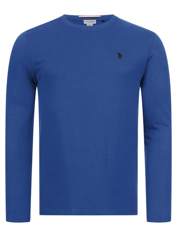 U.S. POLO ASSN. Camisa básica de manga larga 100% algodón