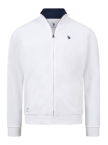 Chaqueta sudadera para hombre U.S. Polo Assn. con cuello alto