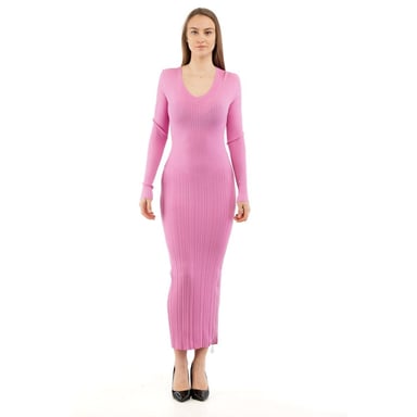 Vestido Casual de Viscosa Multicolor Moschino