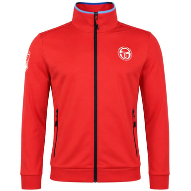 Sergio Tacchini masculino Ionas Top Top Rolex Masters Jacket Red 37780 612