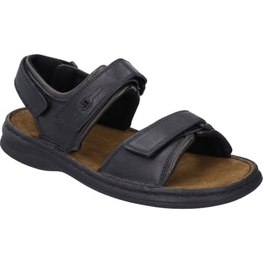 JOSEF SEIBEL Hombres Sandalia Rafe en negro