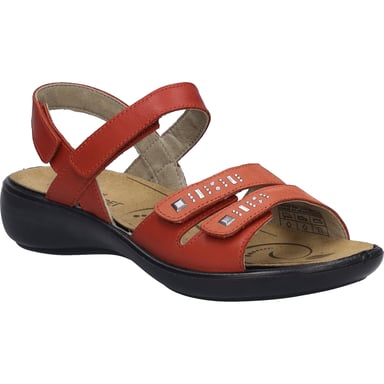 JOSEF SEIBEL Señoras Sandalia Ibiza 86 en rojo