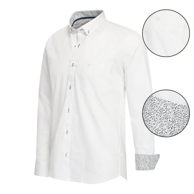 Cappuccino Italia Camisa Regular Fit Blanca
