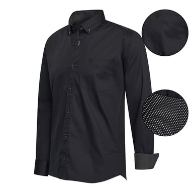 Cappuccino Italia Camisa Regular Fit Negra
