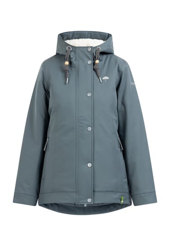 Schmuddelwedda Winter jacket women blue-grey