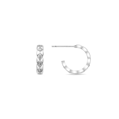 Pendientes Luxenter con Circonita Brillante acabado plata - Efla