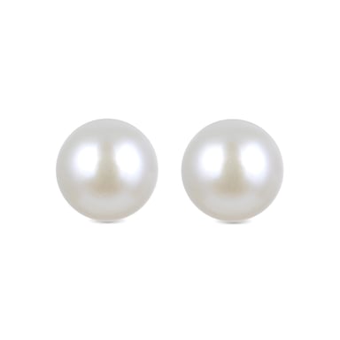 Pendientes Luxenter De Plata De Ley 925 con Perla Blanca acabado rodio - Básico