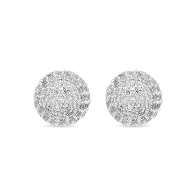 Pendientes Luxenter con Circonita Brillante acabado plata - Gardsil