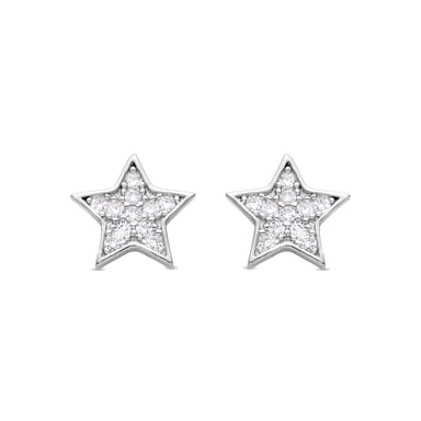 Pendientes Luxenter de Circonita Brillante acabados en rodio - Fayu