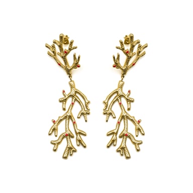 Pendientes Luxenter acabado oro 18k - Ikuzol