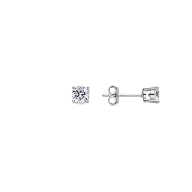Pendientes Luxenter de Plata de Ley 925 con Circonita Brillante acabado Rodio - Kyoro