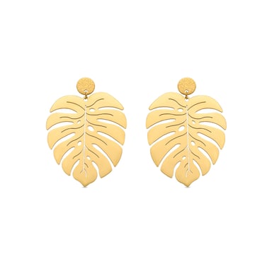 Pendientes Luxenter acabado oro 18k - Mizay