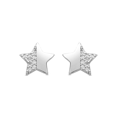 Pendientes Luxenter de Circonita Brillante acabados en rodio - Shial