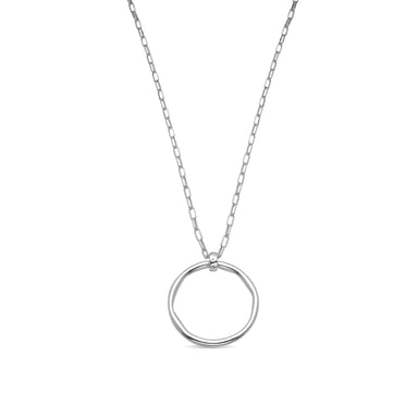 Collar Luxenter acabado en rodio - Laksy