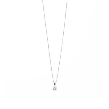 Collar Luxenter de Plata de Ley 925 con Circonita Brillante acabado en rodio - Yedia