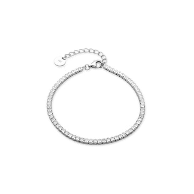 Pulsera Luxenter de Plata de Ley 925 con Circonita Brillante acabada en rodio - Oty