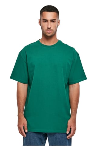 Camiseta extragrande pesada - Verde