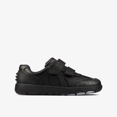 Zapatos de cuero negro Rex Stride K