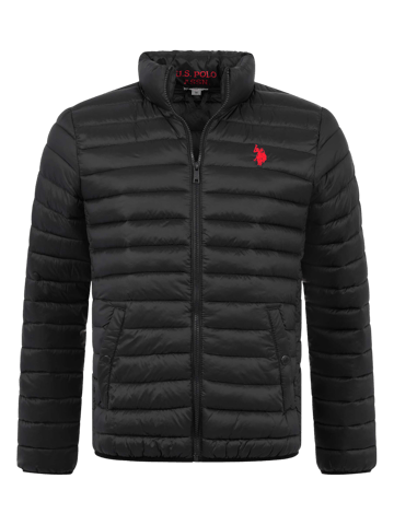 Chaqueta acolchada para hombre U.S. Polo Assn. con cuello alto