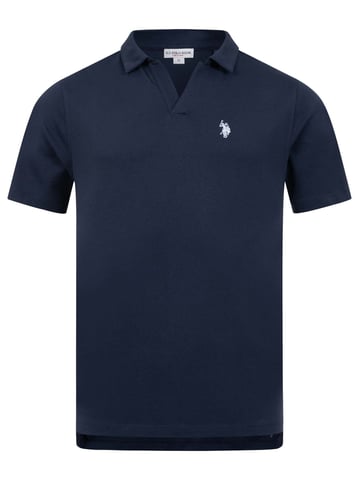 Polo para hombre U.S. Polo Assn. con cuello abierto