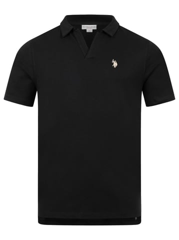 Polo para hombre U.S. Polo Assn. con cuello abierto