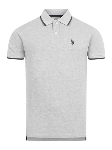 Polo para hombre U.S. Polo Assn. de algodón con detalles en contraste