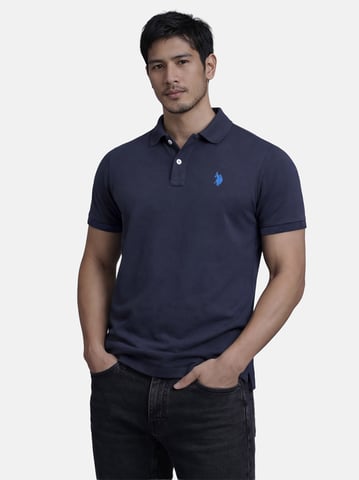 Polo para hombre U.S. Polo Assn. de algodón piqué