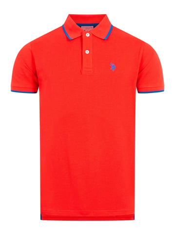 Polo para hombre U.S. Polo Assn. de algodón con detalles en contraste