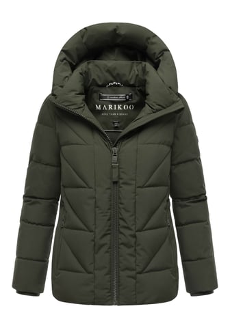 Chaqueta de invierno para mujer Marikoo Kuschelnasee con capucha