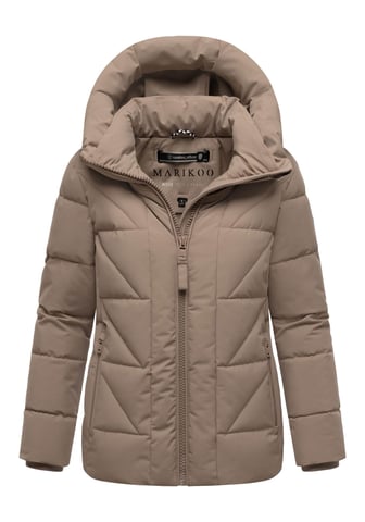 Chaqueta de invierno para mujer Marikoo Kuschelnasee con capucha