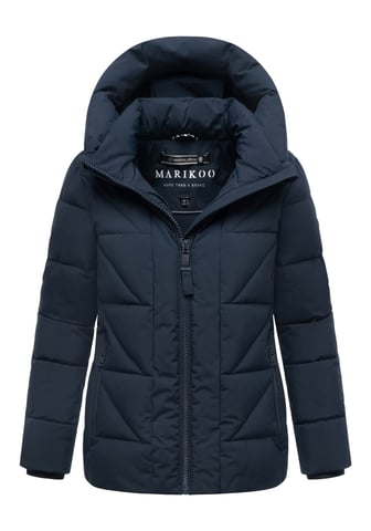 Chaqueta de invierno para mujer Marikoo Kuschelnasee con capucha
