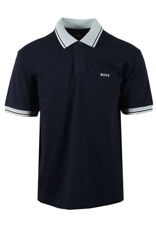 Boss Orange BLOCKS POLO DARK BLUE