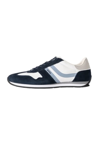 Boss Black BOSS LEVON TRAINER OPEN BLUE