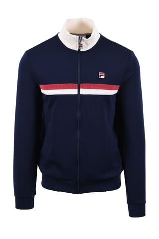 FILA ENRICO TRACK JACKET FILA NAVY/GARDENIA/GARNET