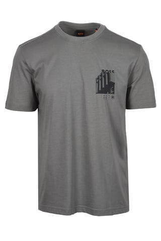 Boss Orange TE_BOARD T-SHIRT OPEN GREY
