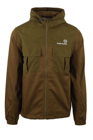 SERGIO TACCHINI CALISTI HOODED JACKET DARK OLIVE
