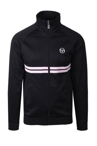 SERGIO TACCHINI DALLAS TRACK TOP BLACK/LIGHT LILAC