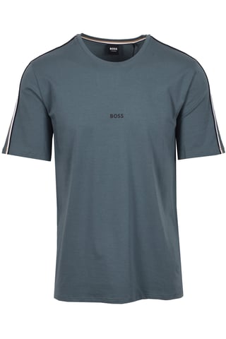 Boss Black UNIQUE T-SHIRT DARK GREEN
