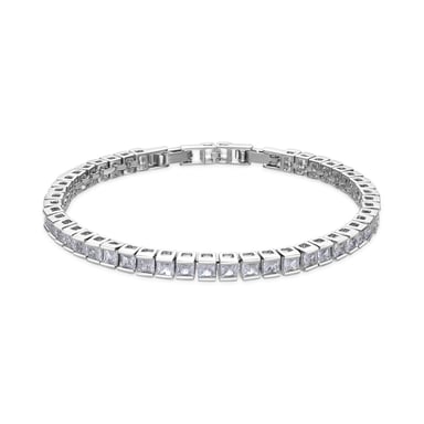Luxenter Pulsera acabado plata y Circonita Brillante - Zaix