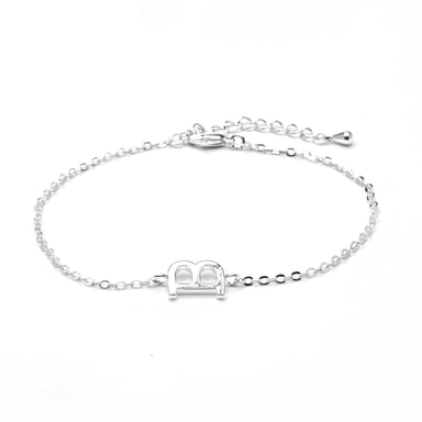 Luxenter Pulsera acabado plata - Alphabet